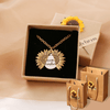 Sunflower Necklace – “You Are My Sunshine”  With Gift Box