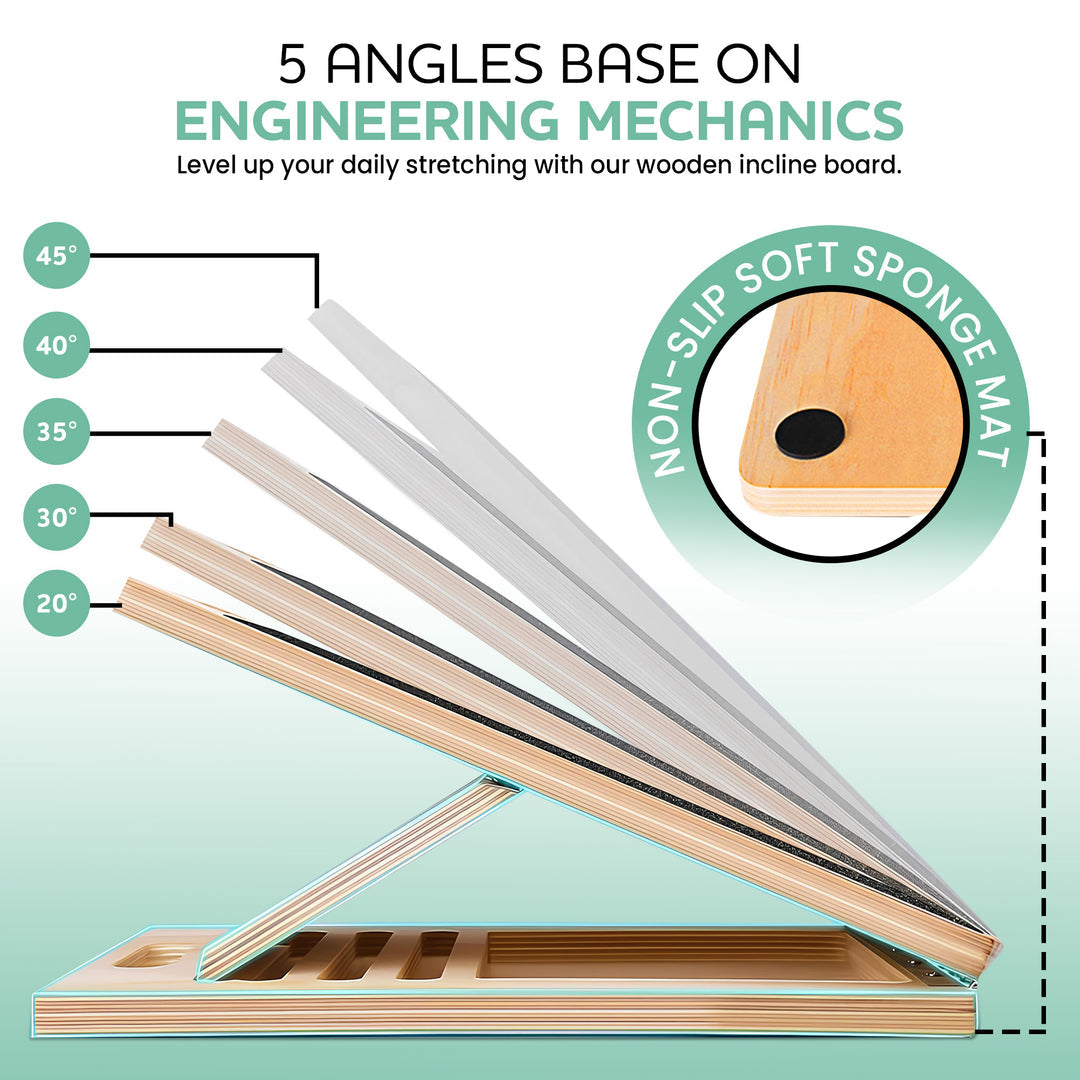 Stretch Board – For More Flexibility & Stronger Muscles