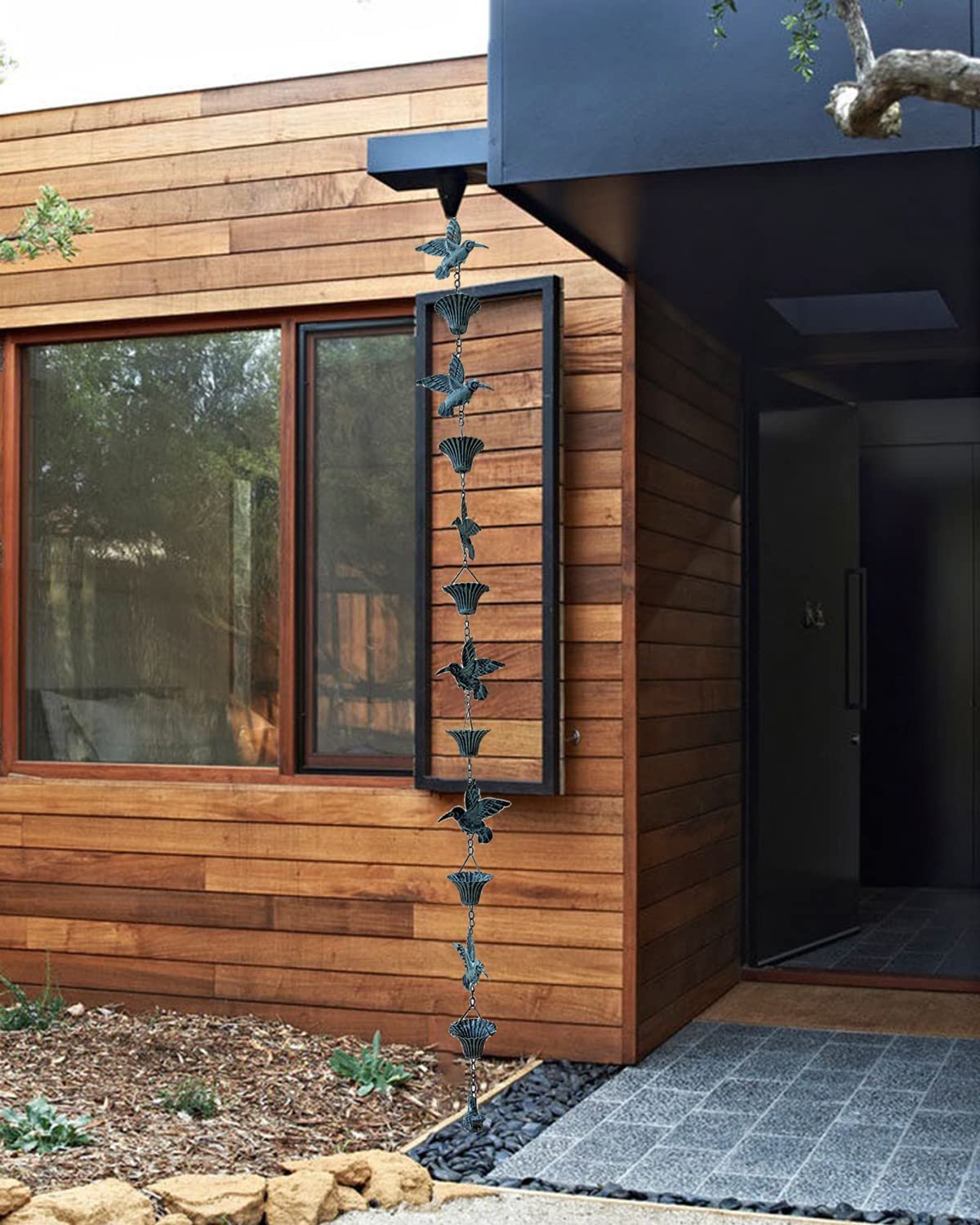 AquaSong™ - Hummingbird Rain Chain