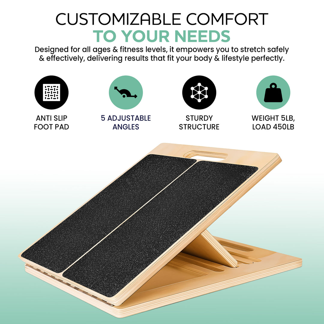 Stretch Board – For More Flexibility & Stronger Muscles