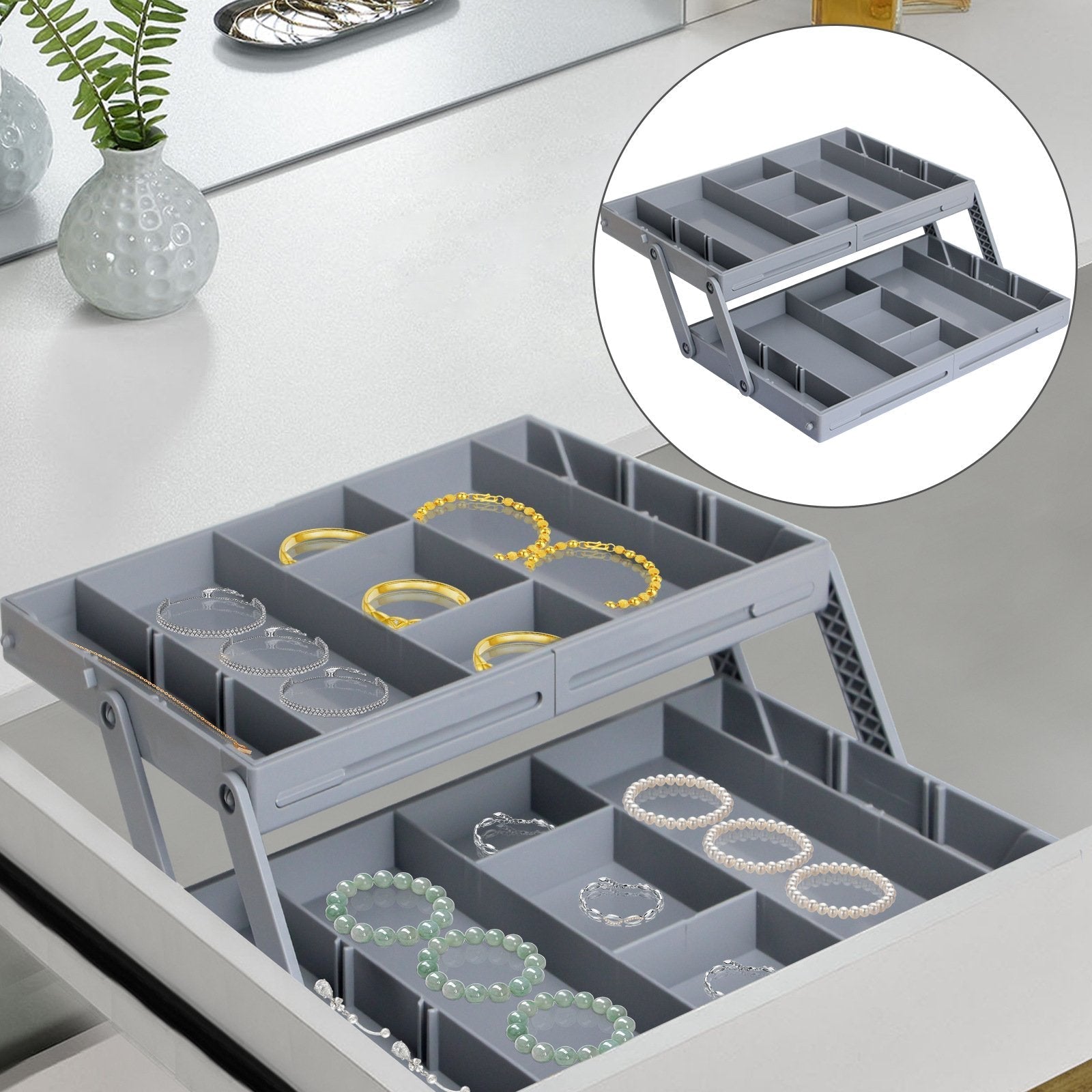 Smart Drawer™ - Adjustable 3-Tier Organize