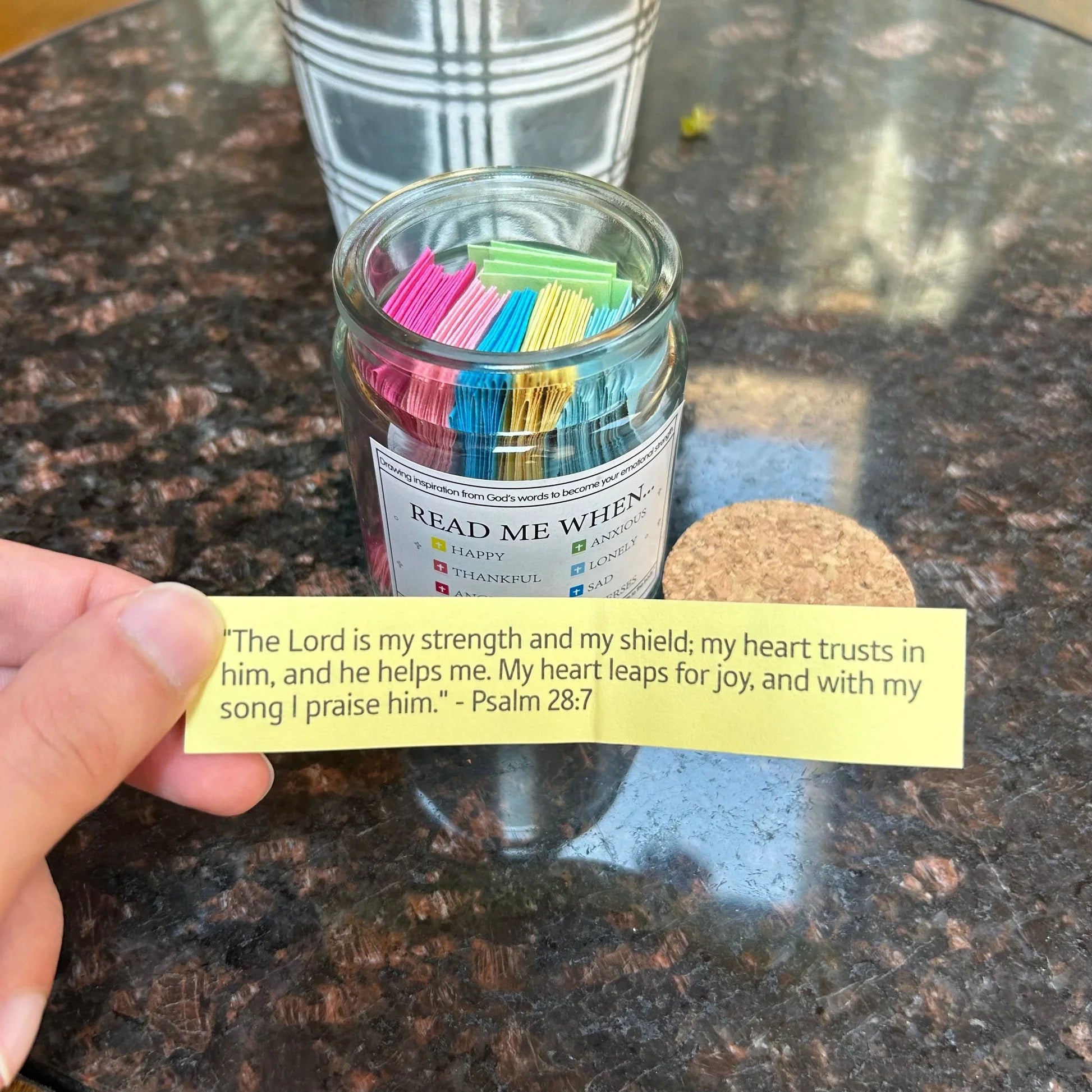 FaithfulWords™ - Inspirational Bible Verse Jar