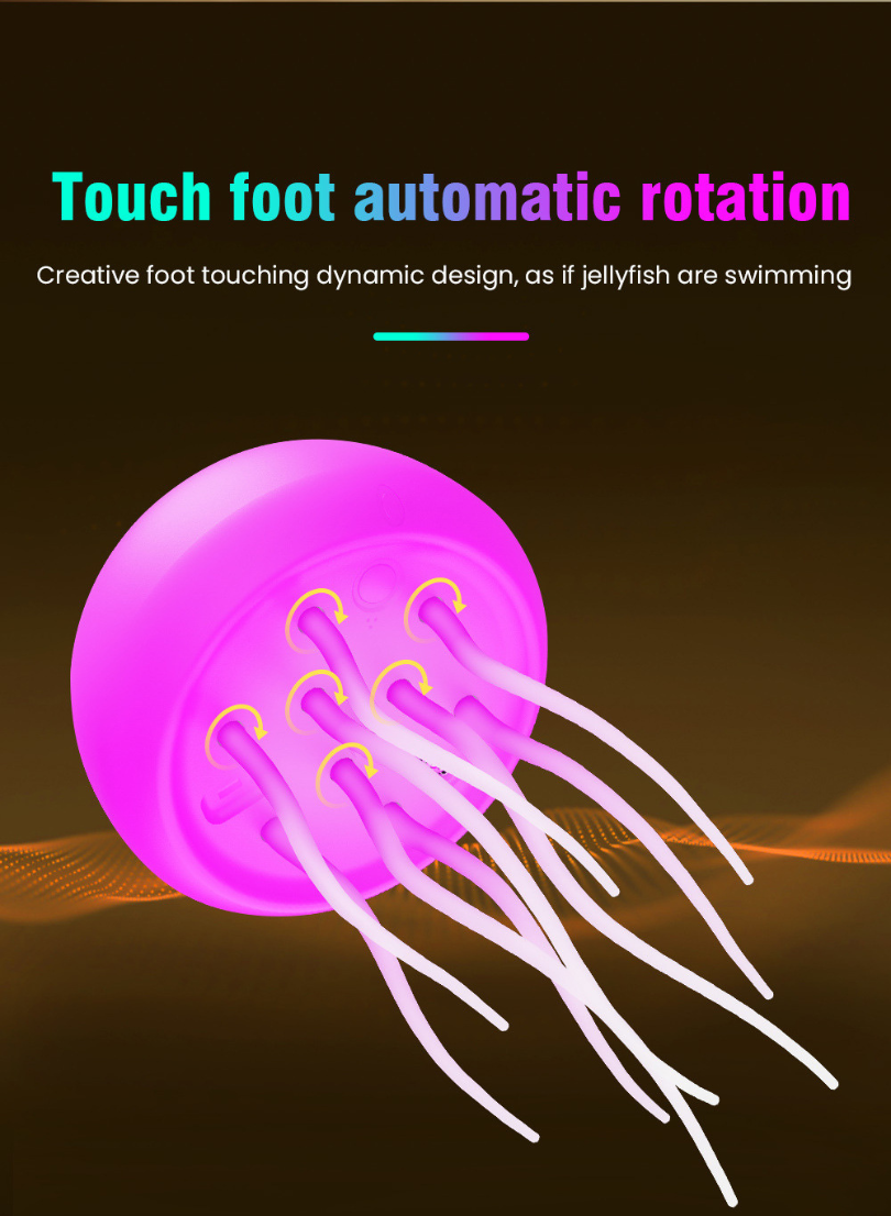 JellyFish LED lamp - Relaxation & light at the touch of a button