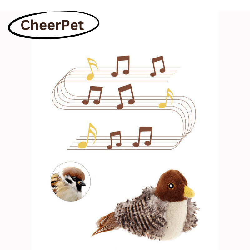 CheerPet™ Cat Bird Toy with Wings