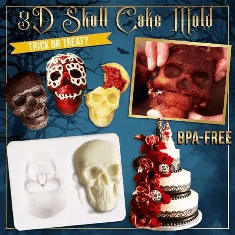 50% OFF | Skullicious™ Halloween Skull Mold