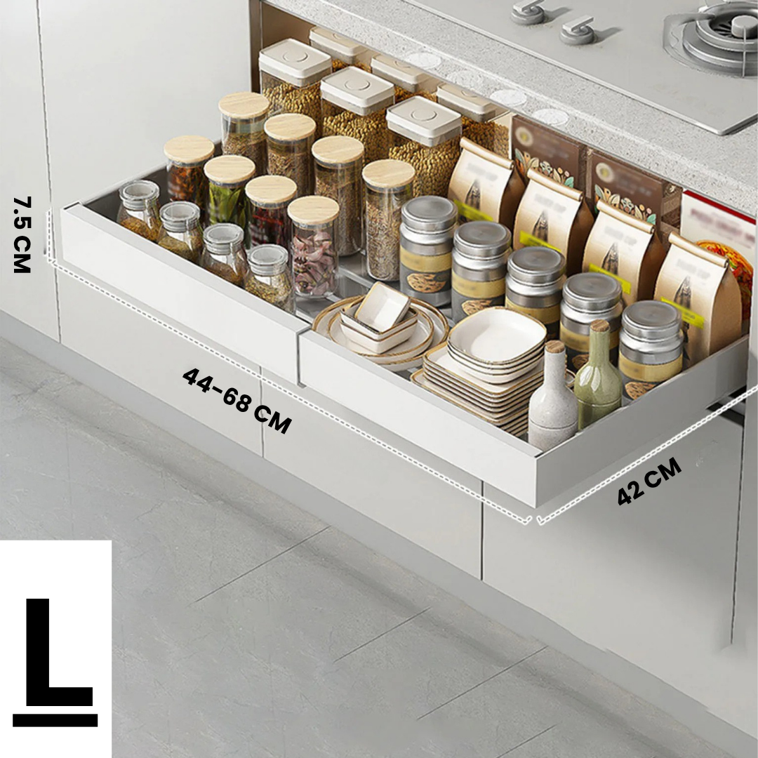 50% Off | SpaceMate™ Extendable Kitchen Drawer"