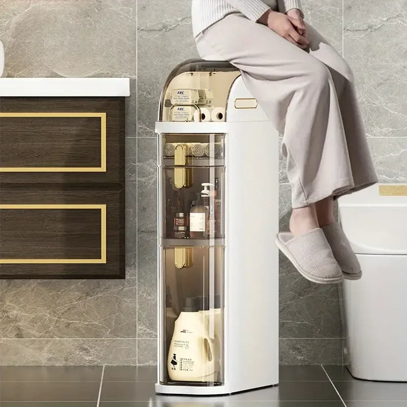 NookGlide™ - Rolling Bathroom Cabinet