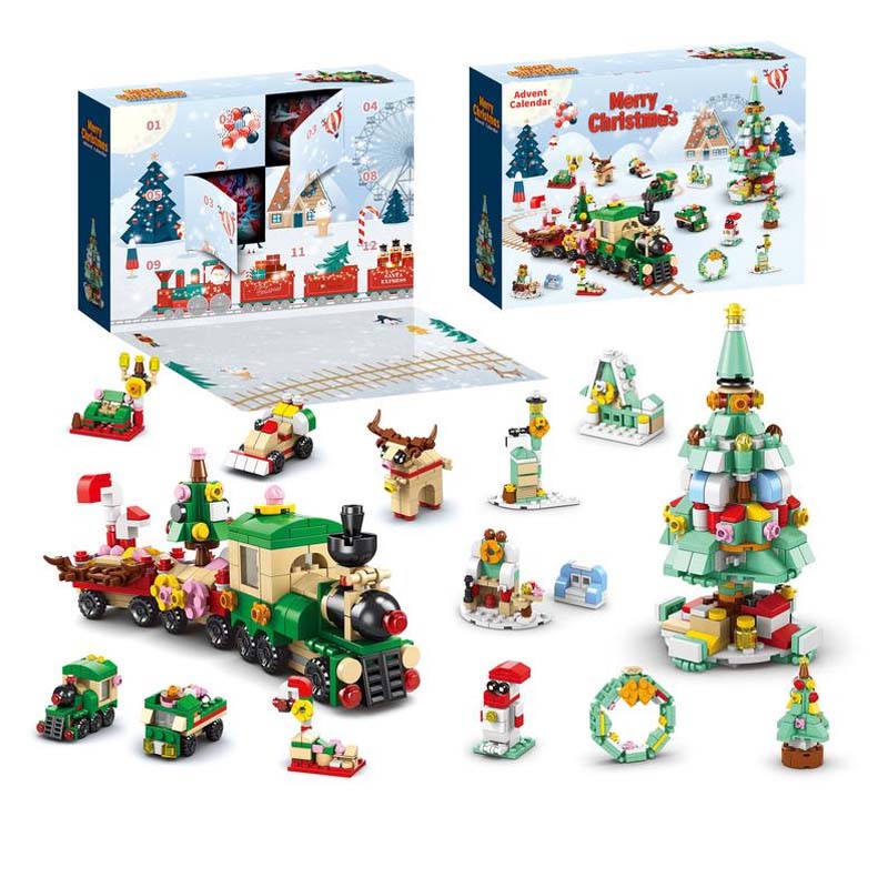 BuildaTree™ – Advent Calendar with Christmas Tree Building Blocks