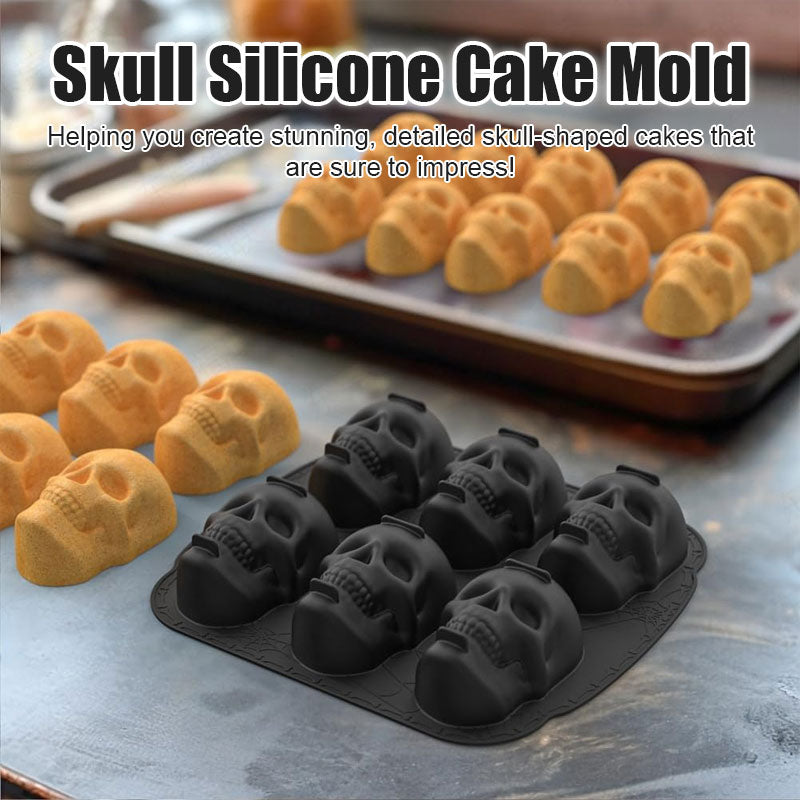 50% OFF | SkullCouture™ | Halloween Reusable Skull Baking Mold