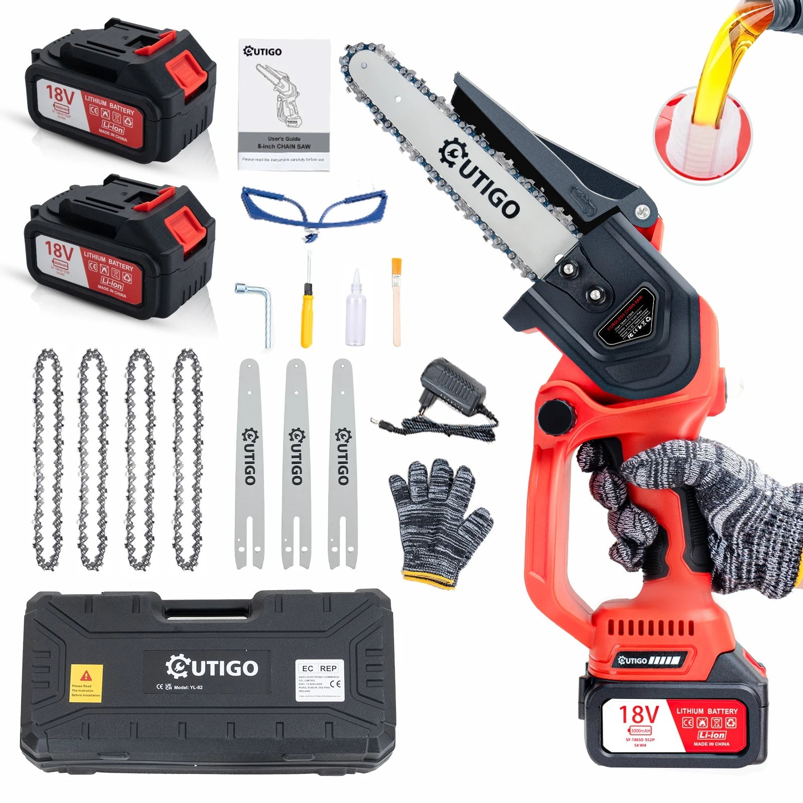 SuperSaw – Ultra-Powerful Handheld Electric Mini Chainsaw