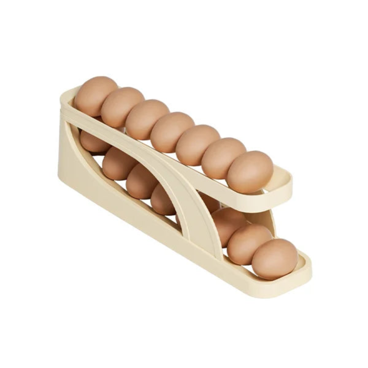 Elegant egg holder for compact and practical storage