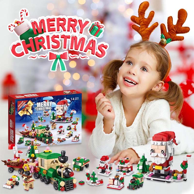 BuildaTree™ – Advent Calendar with Christmas Tree Building Blocks