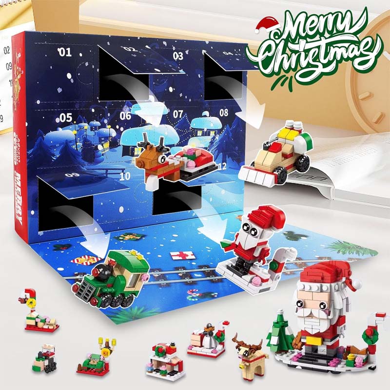 BuildaTree™ – Advent Calendar with Christmas Tree Building Blocks