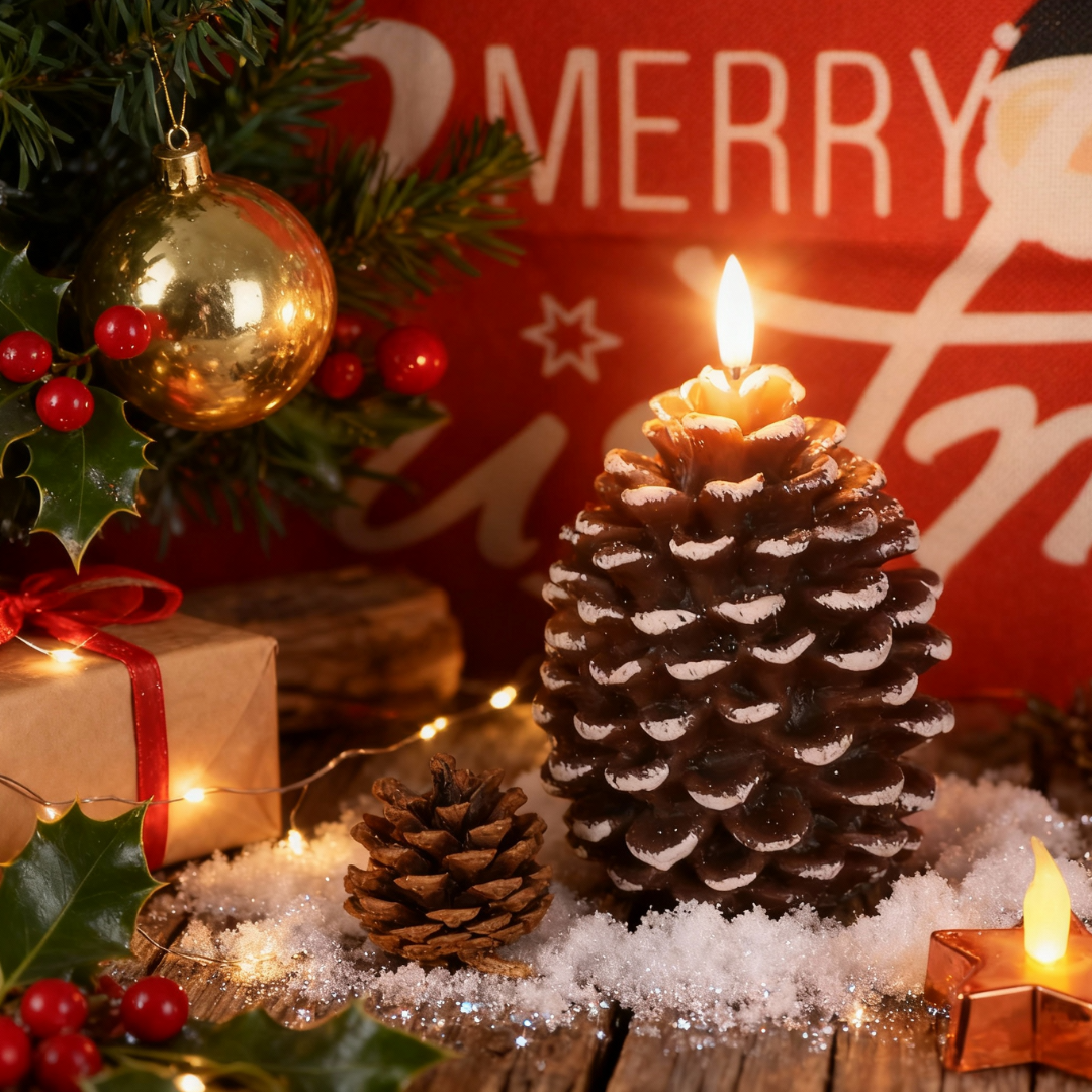 Lunapine™ - Flameless Pinecone Candle