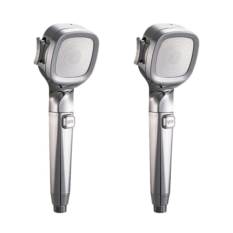50% OFF | LuxeJet™ | High-Pressure Handheld Shower Head with Pause Switch and Hose