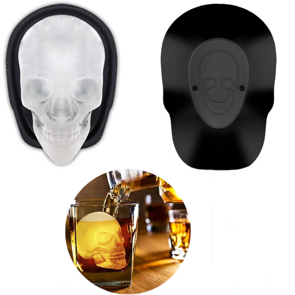 BrewBones™ – Create Realistic 3D Skull Ice & Treats with Spooky