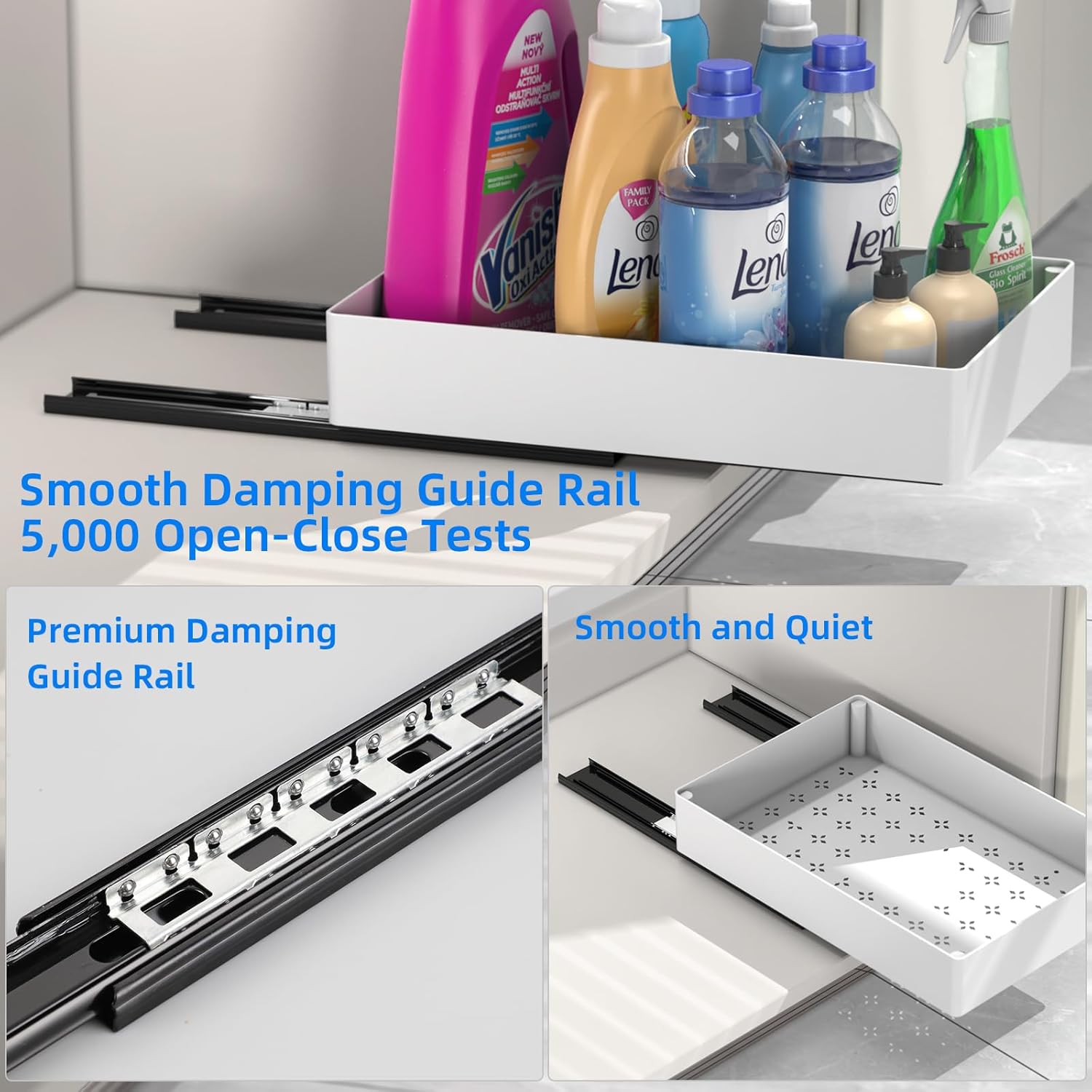 🔥Pull-Out Cabinet Organizer