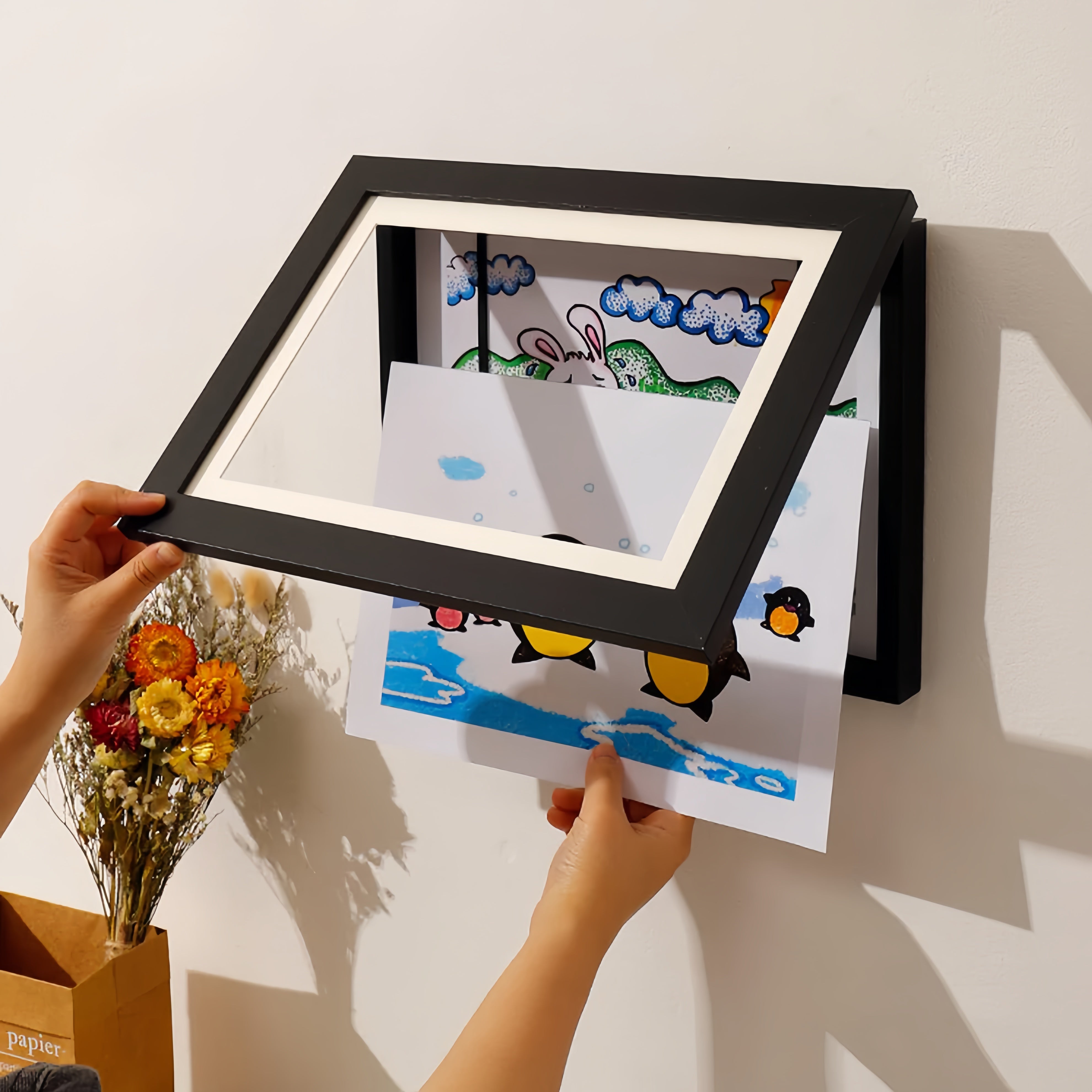 Memory Frame - Children's art frame