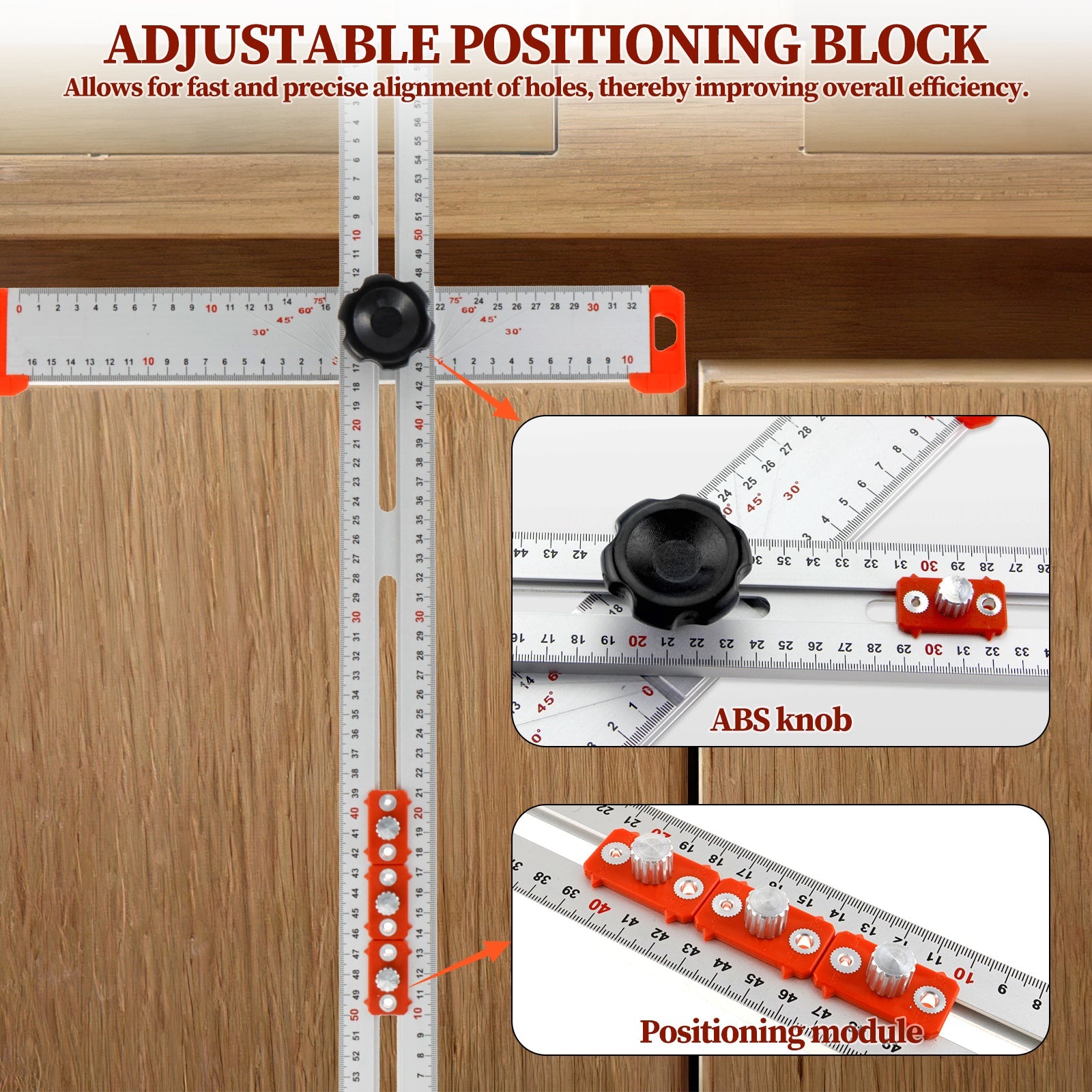 AngleCut™ - 3-in-1 High Precision Angle Ruler [Last Day Discount]