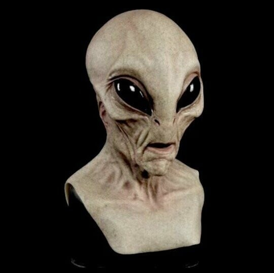 50% OFF | GalactiGrin™ | Halloween Alien Costume Mask