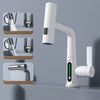 Intelligent digital display pull-out faucet