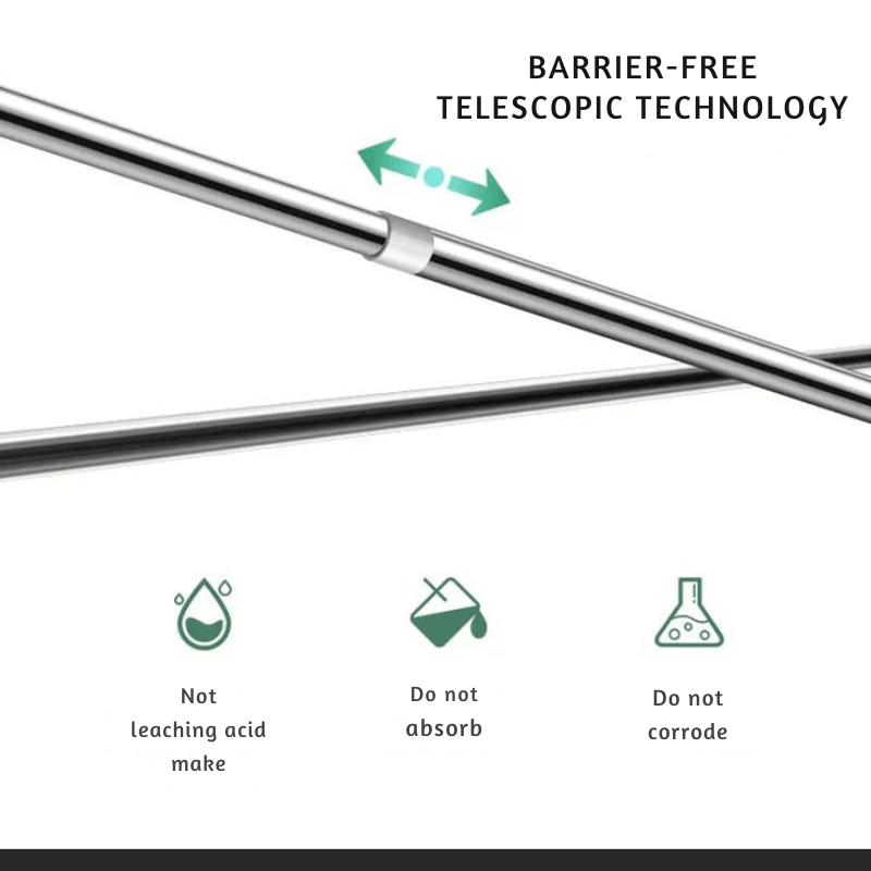 Telescopic support – Optimize your storage space