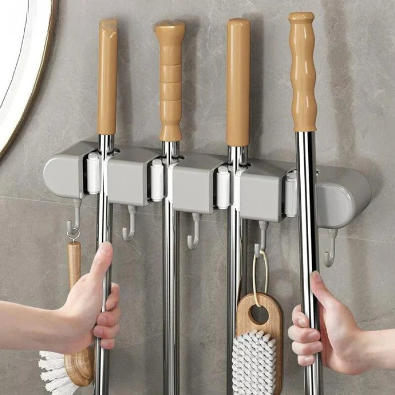 Versatile wall support for household tools