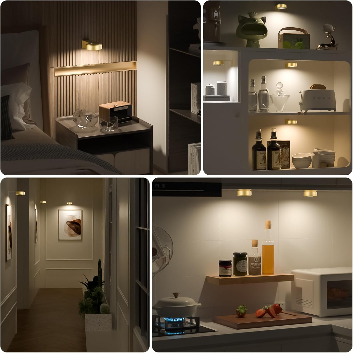 Magnetic accent lamp – 13 lighting modes to enhance your walls