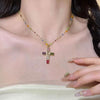 Solavée™ - Elegant Cross Necklace That Reflects Faith & Timeless Grace