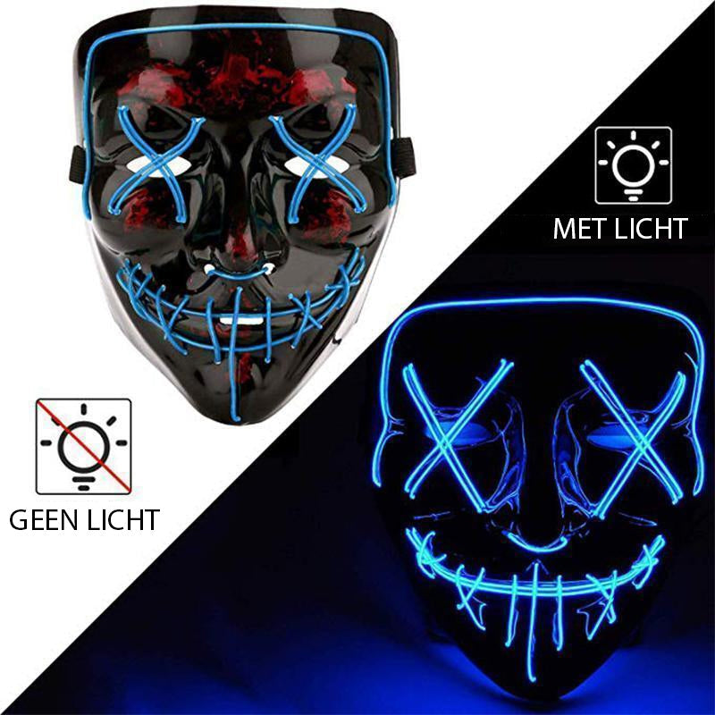 50% OFF | GlowGrin™ | Halloween - LED Luminous Mask