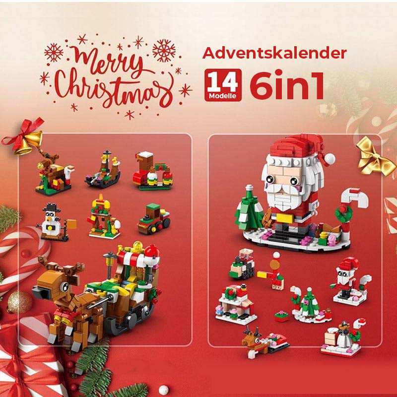 BuildaTree™ – Advent Calendar with Christmas Tree Building Blocks