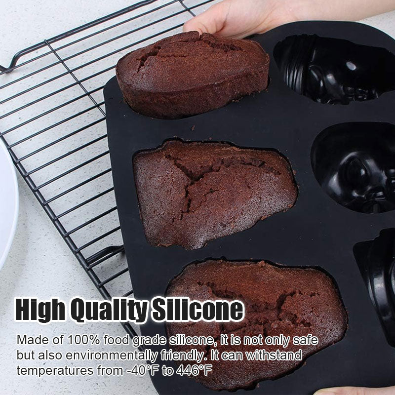 50% OFF | SkullCouture™ | Halloween Reusable Skull Baking Mold