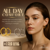 (1+1 FREE) | Aureva™ – Retractable Comfort Earrings