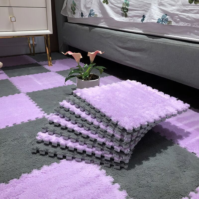 Ultra-soft plush carpet for your interior (11.8 × 11.8 in)