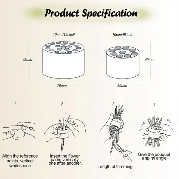 Mayfield™ - Perfectly Organized Flower Arranger