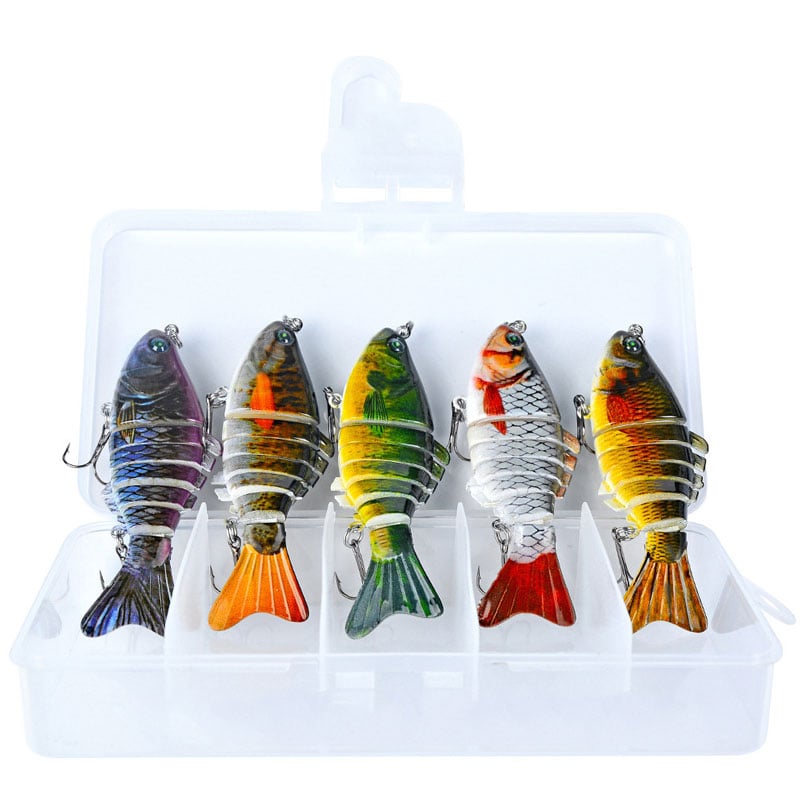 SwimStrike™ – Auto-Motion Fishing Lure (5-Pack)