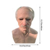 ElderMorph™ - Old Man Full Head Mask