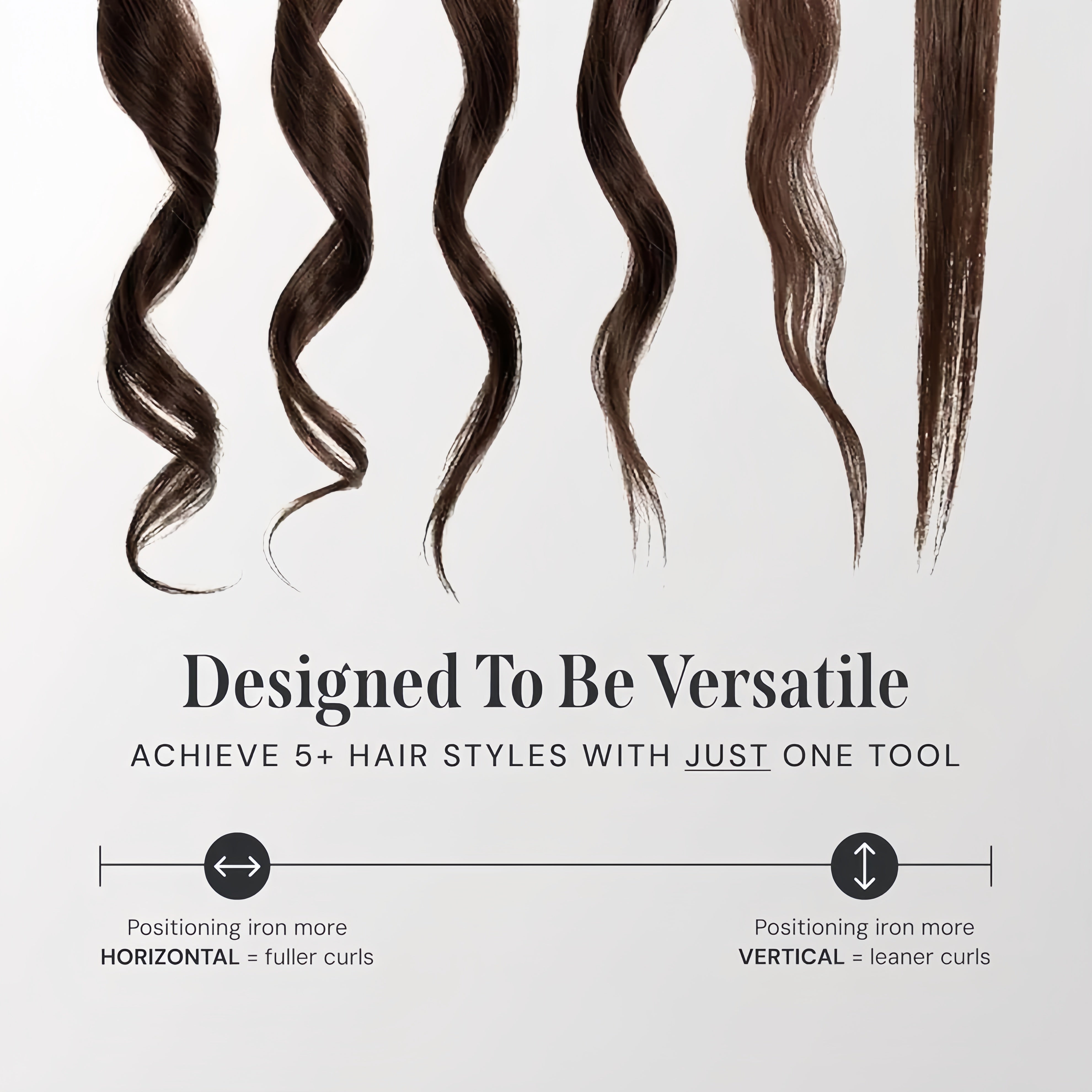 TressForge™ - 2-in-1 Hair Styler