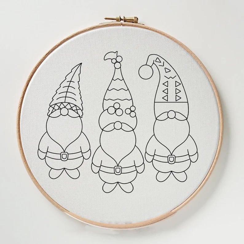 SnowStitch™ - Holiday Embroidery Kit