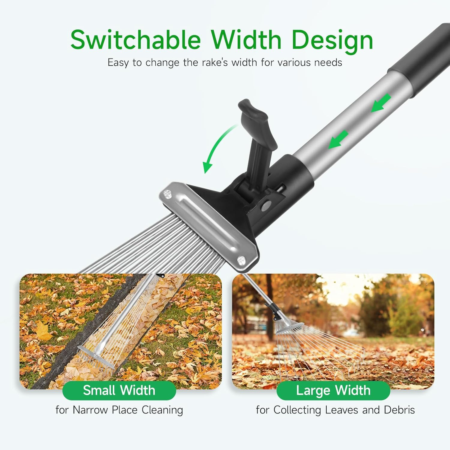 RakeEase™ Compact Cleanup Power