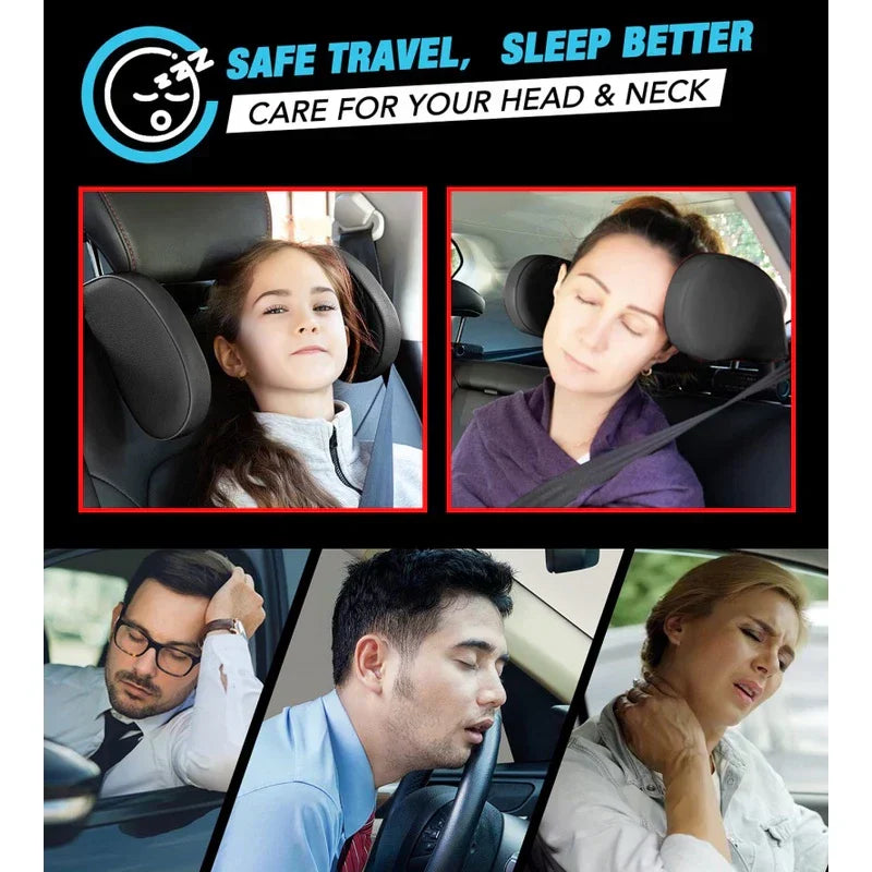 Car Headrest for Comfortable Naps & Optimal Support