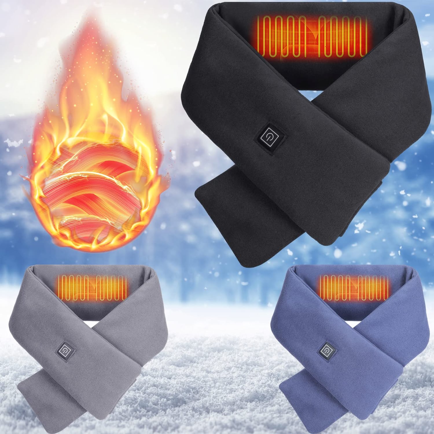HeatScarf Pro – Wireless heated scarf
