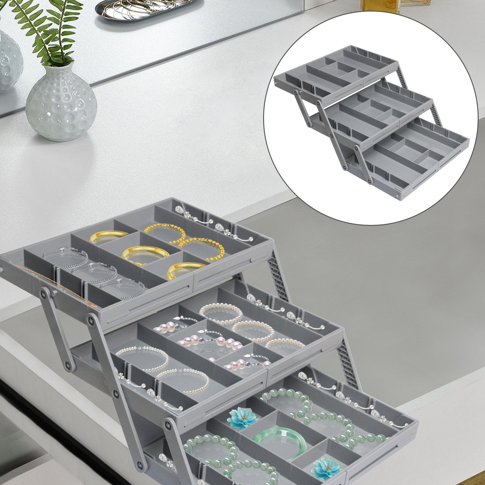Smart Drawer™ - Adjustable 3-Tier Organize