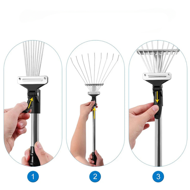 RakeEase™ Compact Cleanup Power