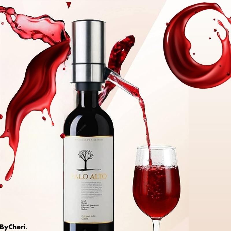 AeriBlend™ - 3-in-1 wine aerator  More aroma