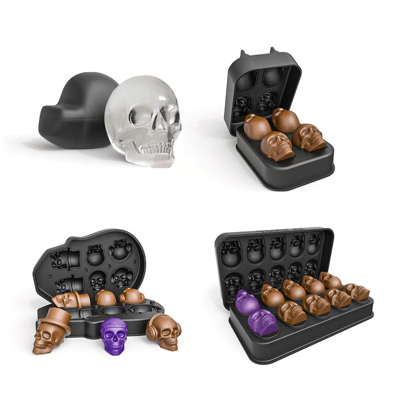 BrewBones™ – Create Realistic 3D Skull Ice & Treats with Spooky