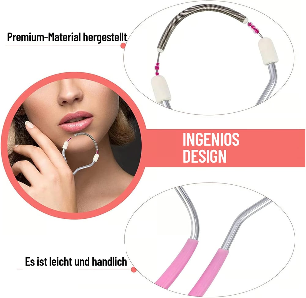 2+2 Free | Manual Facial Hair Epilator