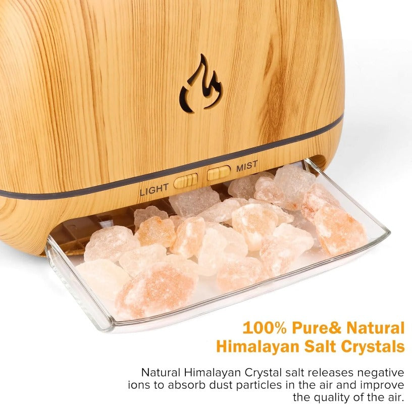 50% OFF | ZenAura™ | Himalayan Salt Aromatherapy Diffuser & Air Purifier Lamp