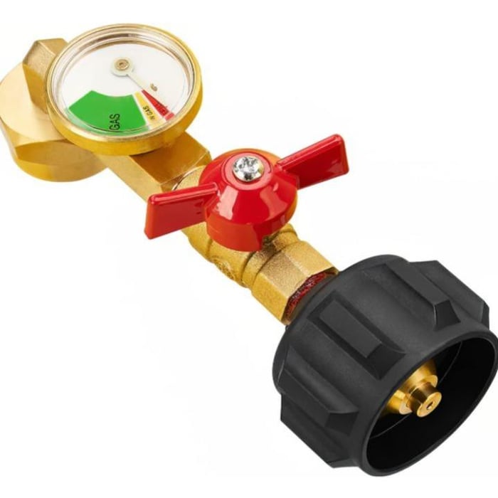RefillX™ – Compact propane gas transfer adapter