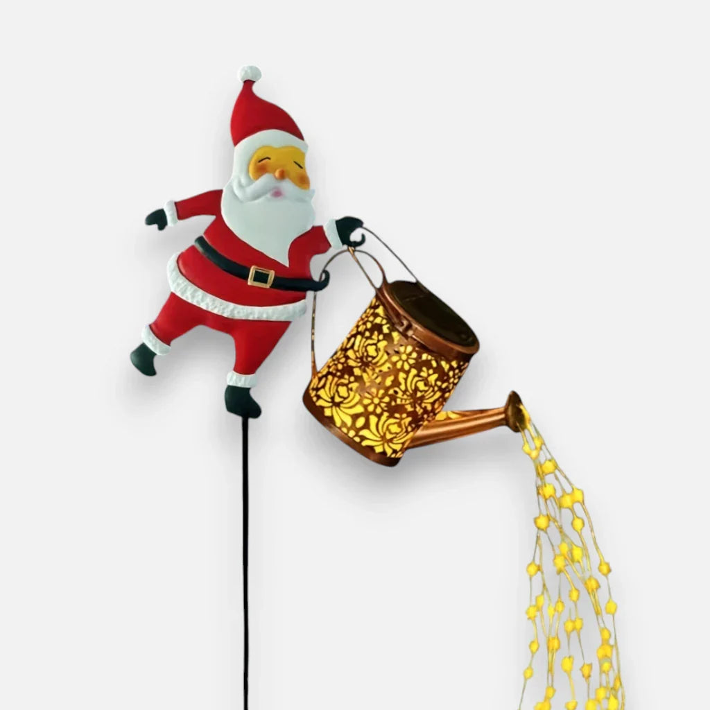 SantaPour™ – Solar-powered watering can light